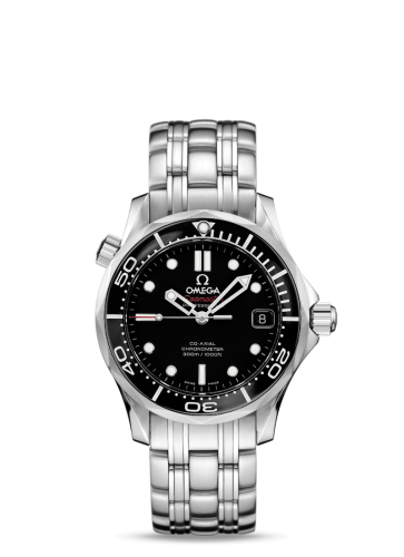 Omega Seamaster Diver 300M Co-Axial 36.25 Stainless Steel / Black / Bracelet / Ceramic